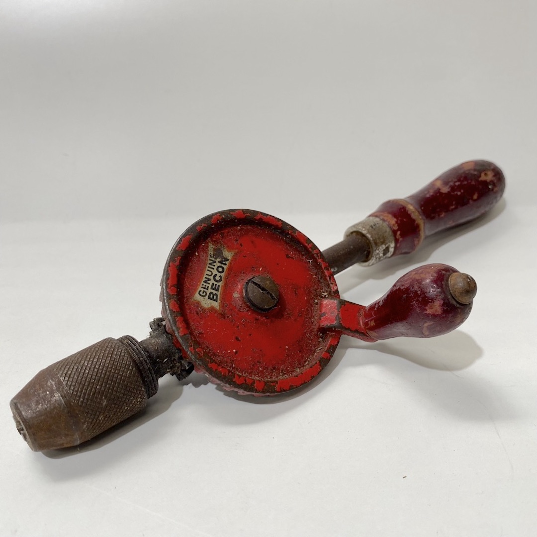 TOOL, Hand Tool - Vintage Hand Drill, Genuine Becon